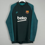 Shop 2019/20 BARCELONA 1/4 ZIP (XL) NIKE, classic football shirts, vintage football shirts & retro soccer jerseys at Cult Kits
