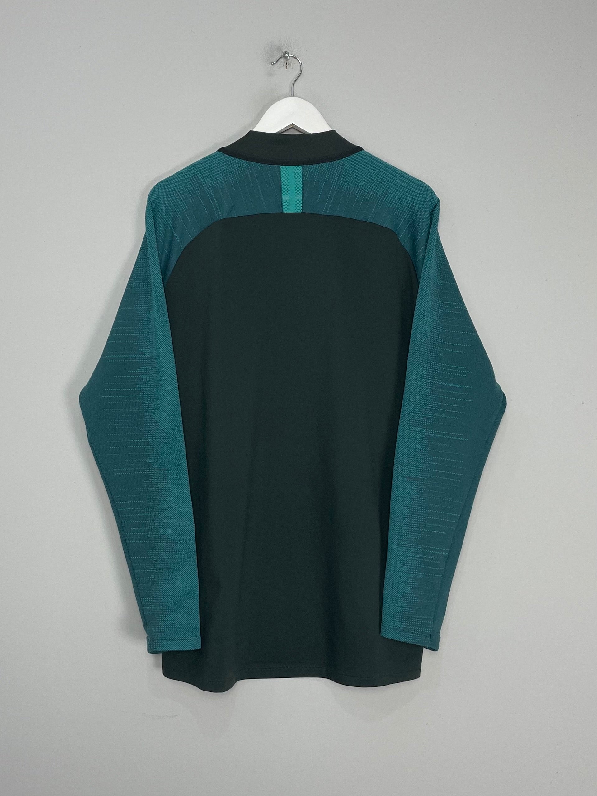 Shop 2019/20 BARCELONA 1/4 ZIP (XL) NIKE, classic football shirts, vintage football shirts & retro soccer jerseys at Cult Kits