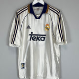 1998/00 REAL MADRID R.CARLOS #3 HOME SHIRT (M) ADIDAS