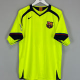 2005/06 BARCELONA RONALDINHO #10 AWAY SHIRT (L) NIKE