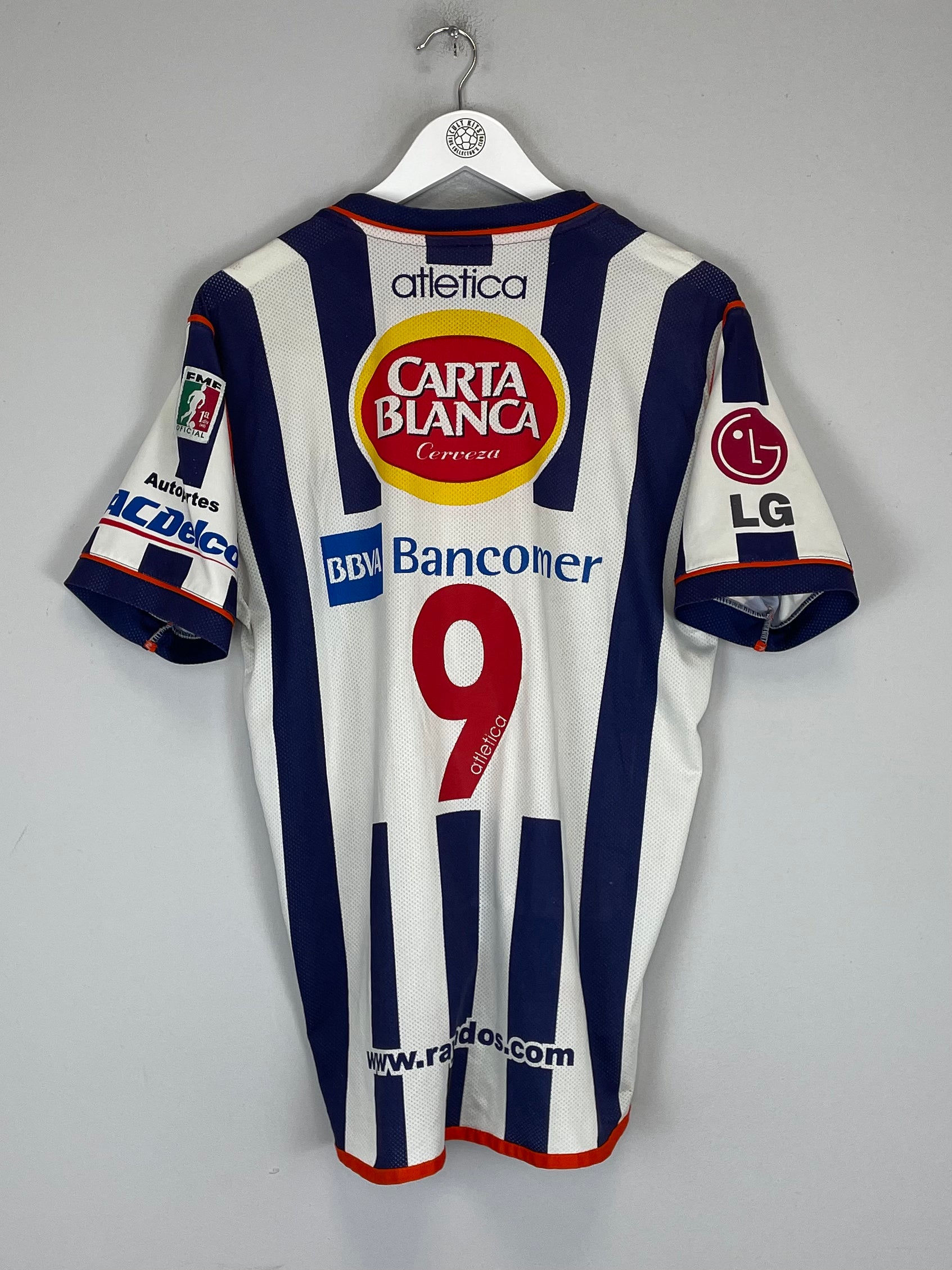 Shop 2003/04 MONTERREY HOME SHIRT (M) ATLETICA, classic football shirts, vintage football shirts & retro soccer jerseys at Cult Kits
