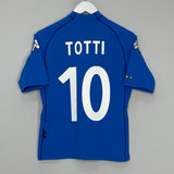 Shop 2000/02 ITALY TOTTI #10 HOME SHIRT (S) KAPPA, classic football shirts, vintage football shirts & retro soccer jerseys at Cult Kits