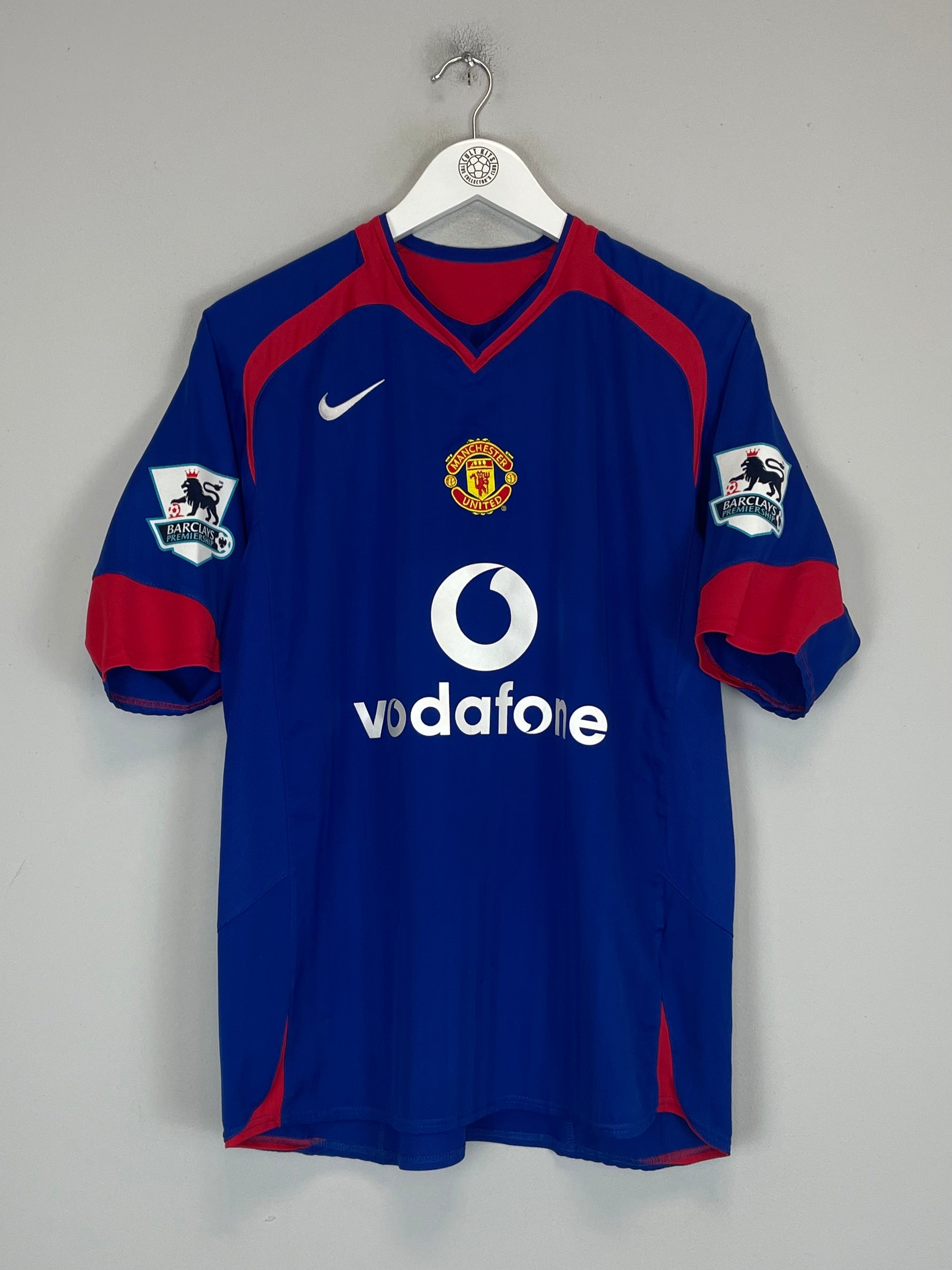 Shop 2005/06 MANCHESTER UNITED RONALDO #7 AWAY SHIRT (L) NIKE, classic football shirts, vintage football shirts & retro soccer jerseys at Cult Kits