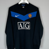 Shop 2009/10 MANCHESTER UNITED KOENEMANN #7 L/S AWAY SHIRT (M) NIKE, classic football shirts, vintage football shirts & retro soccer jerseys at Cult Kits