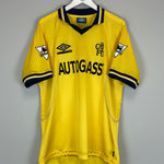 Shop 1998/00 CHELSEA ZOLA #25 THIRD SHIRT (L) UMBRO, classic football shirts, vintage football shirts & retro soccer jerseys at Cult Kits