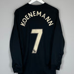 Shop 2009/10 MANCHESTER UNITED KOENEMANN #7 L/S AWAY SHIRT (M) NIKE, classic football shirts, vintage football shirts & retro soccer jerseys at Cult Kits