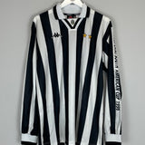 1995/97 JUVENTUS L/S 'EUROPEAN / SOUTH AMERICAN CUP' HOME SHIRT (XL) KAPPA