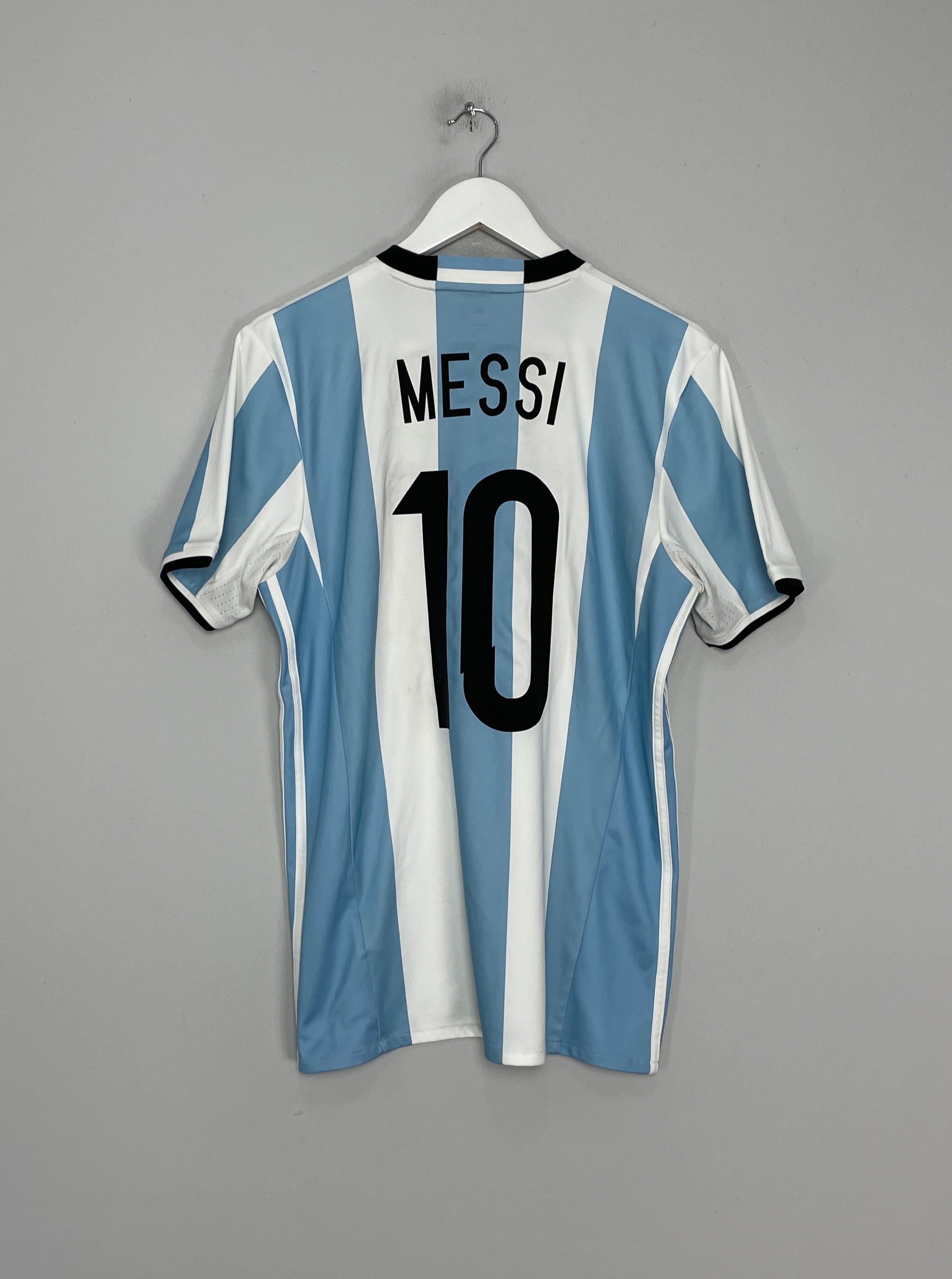 2016/17 ARGENTINA MESSI #10 HOME SHIRT (M) ADIDAS