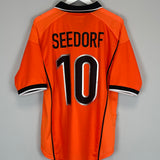 1998/00 NETHERLANDS SEEDORF #10 HOME SHIRT (L) NIKE