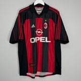 Shop 1998/00 AC MILAN BOBAN #10 HOME SHIRT (XL) ADIDAS, classic football shirts, vintage football shirts & retro soccer jerseys at Cult Kits