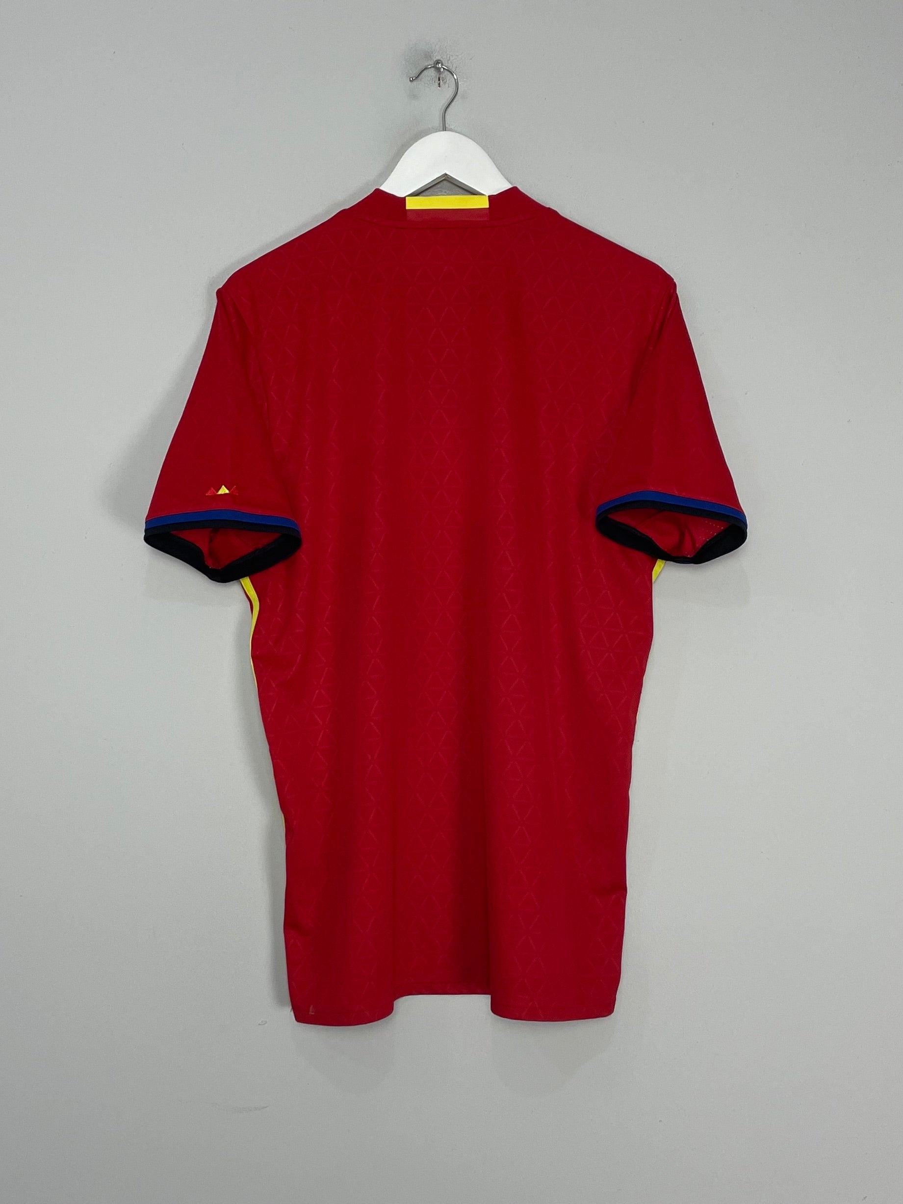 Shop 2016/17 SPAIN HOME SHIRT (L) ADIDAS, classic football shirts, vintage football shirts & retro soccer jerseys at Cult Kits