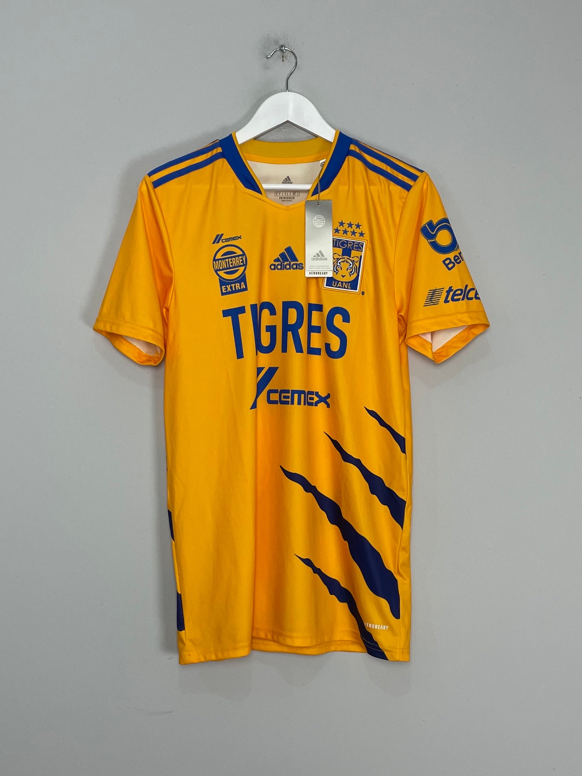Shop 2021/22 TIGRES *BNWT* HOME SHIRT (M) ADIDAS, classic football shirts, vintage football shirts & retro soccer jerseys at Cult Kits