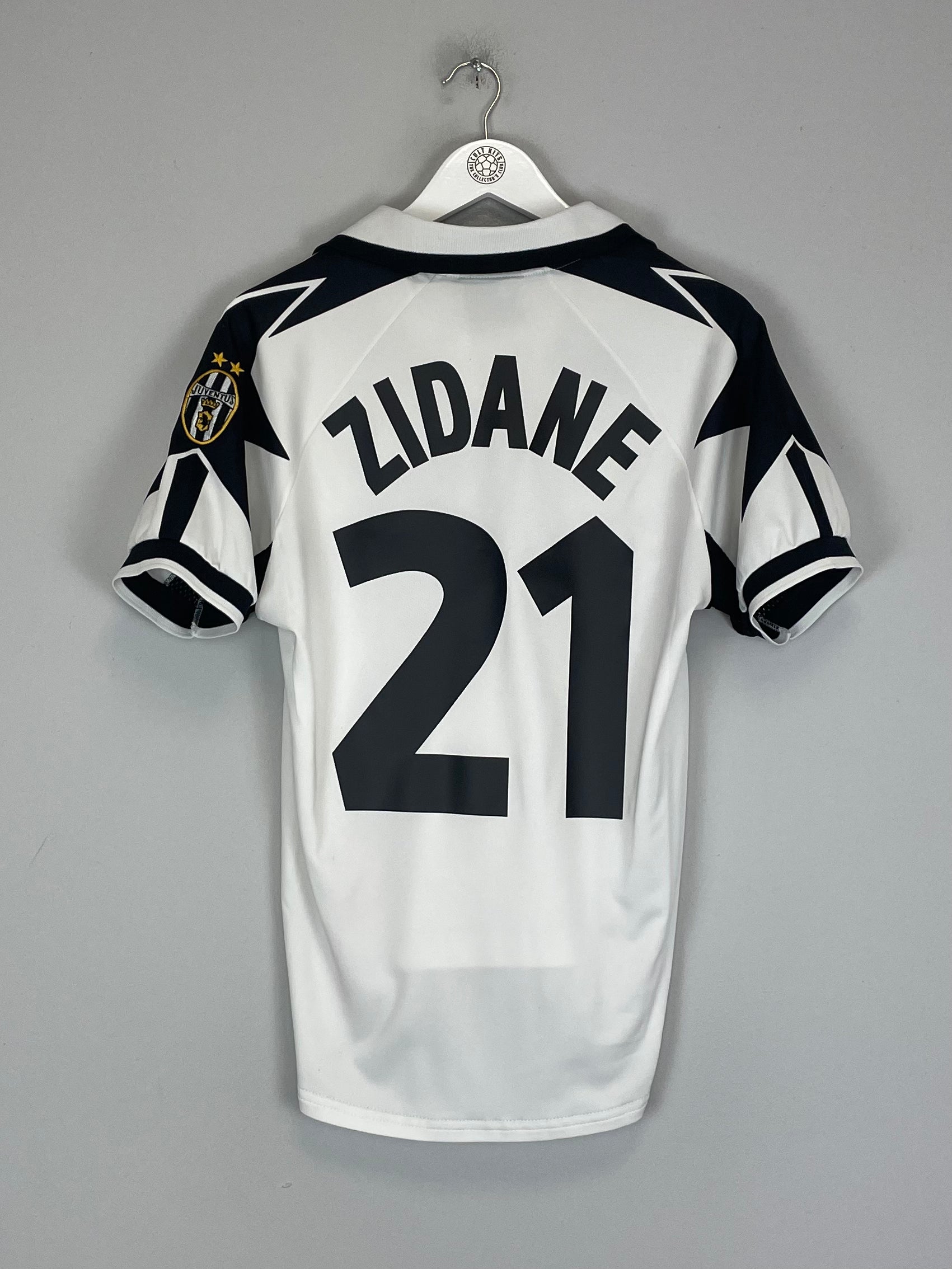 Shop 1998/99 JUVENTUS ZIDANE #21 AWAY SHIRT (S) KAPPA, classic football shirts, vintage football shirts & retro soccer jerseys at Cult Kits
