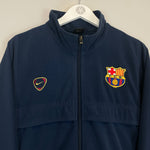 Shop 2000/01 BARCELONA TRACK JACKET (XL) NIKE, classic football shirts, vintage football shirts & retro soccer jerseys at Cult Kits