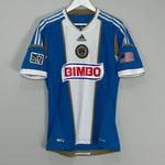 2012/14 PHILADELPHIA UNION *PLAYER ISSUE* HOME SHIRT (M) ADIDAS