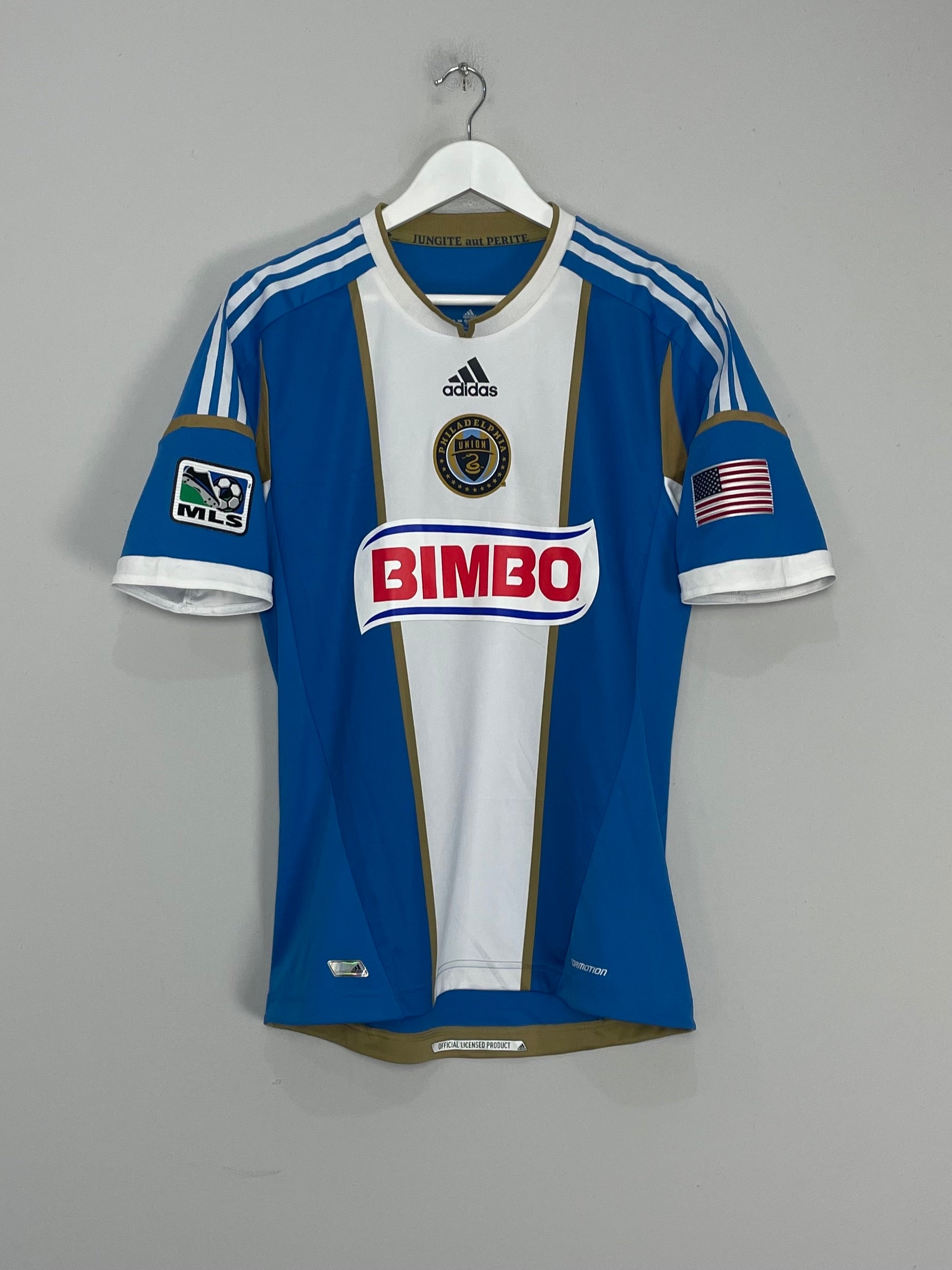 2012/14 PHILADELPHIA UNION *PLAYER ISSUE* HOME SHIRT (M) ADIDAS