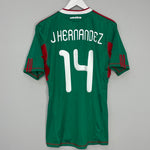 2009/11 MEXICO J.HERNANDEZ #14 HOME SHIRT (M) ADIDAS