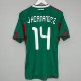 2009/11 MEXICO J.HERNANDEZ #14 HOME SHIRT (M) ADIDAS