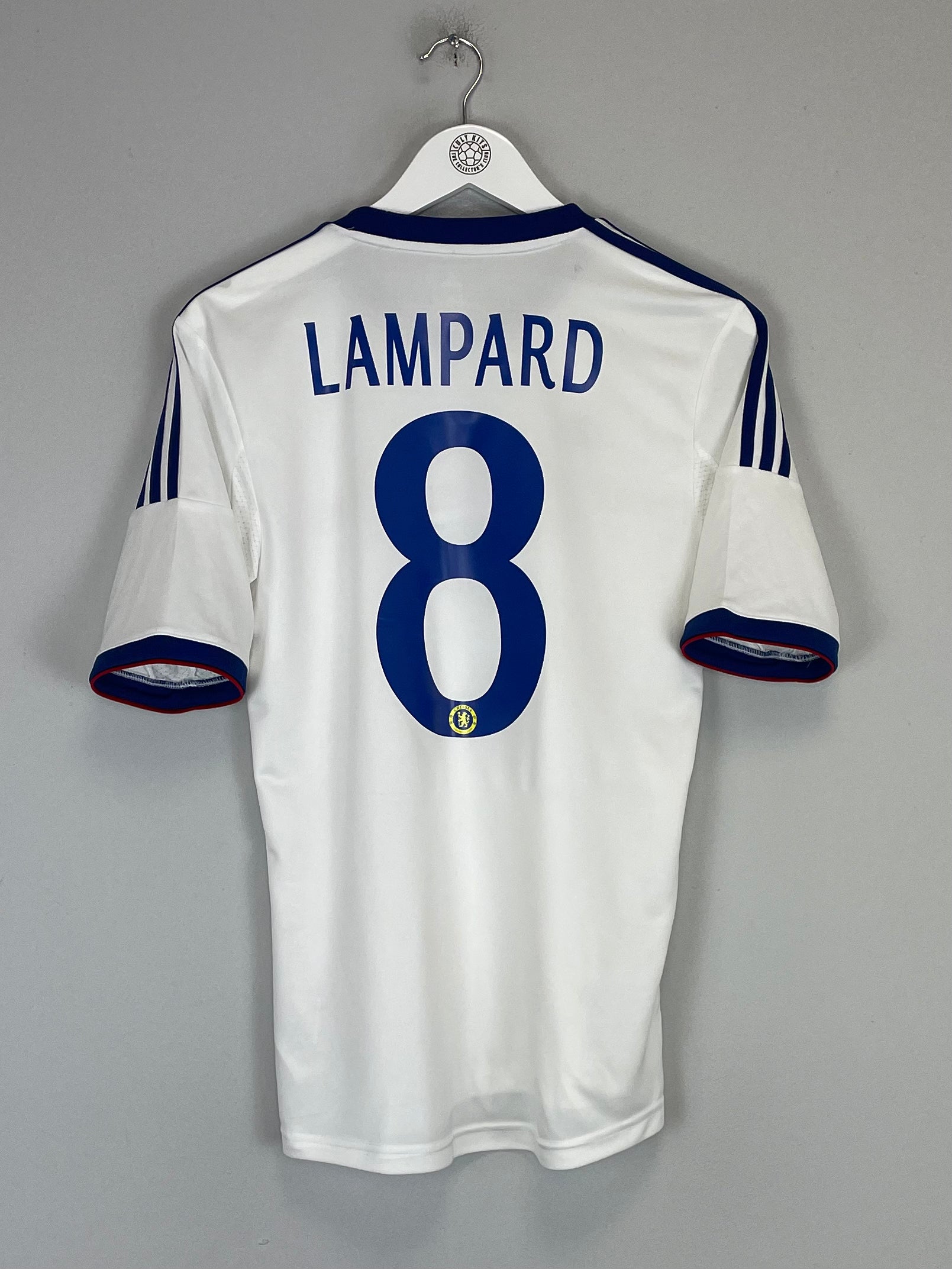 Shop 2013/14 CHELSEA LAMPARD #8 AWAY SHIRT (S) ADIDAS, classic football shirts, vintage football shirts & retro soccer jerseys at Cult Kits