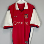 Shop 1999/00 ARSENAL HOME SHIRT (XL) NIKE, classic football shirts, vintage football shirts & retro soccer jerseys at Cult Kits