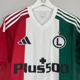 Shop 2024/25 LEGIA WARSAW FOURTH SHIRT (M) ADIDAS, classic football shirts, vintage football shirts & retro soccer jerseys at Cult Kits