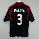 Shop 2000/01 AC MILAN MALDINI #3 THIRD SHIRT (M) ADIDAS, classic football shirts, vintage football shirts & retro soccer jerseys at Cult Kits