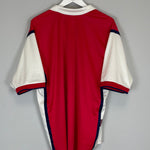 Shop 1999/00 ARSENAL HOME SHIRT (XL) NIKE, classic football shirts, vintage football shirts & retro soccer jerseys at Cult Kits