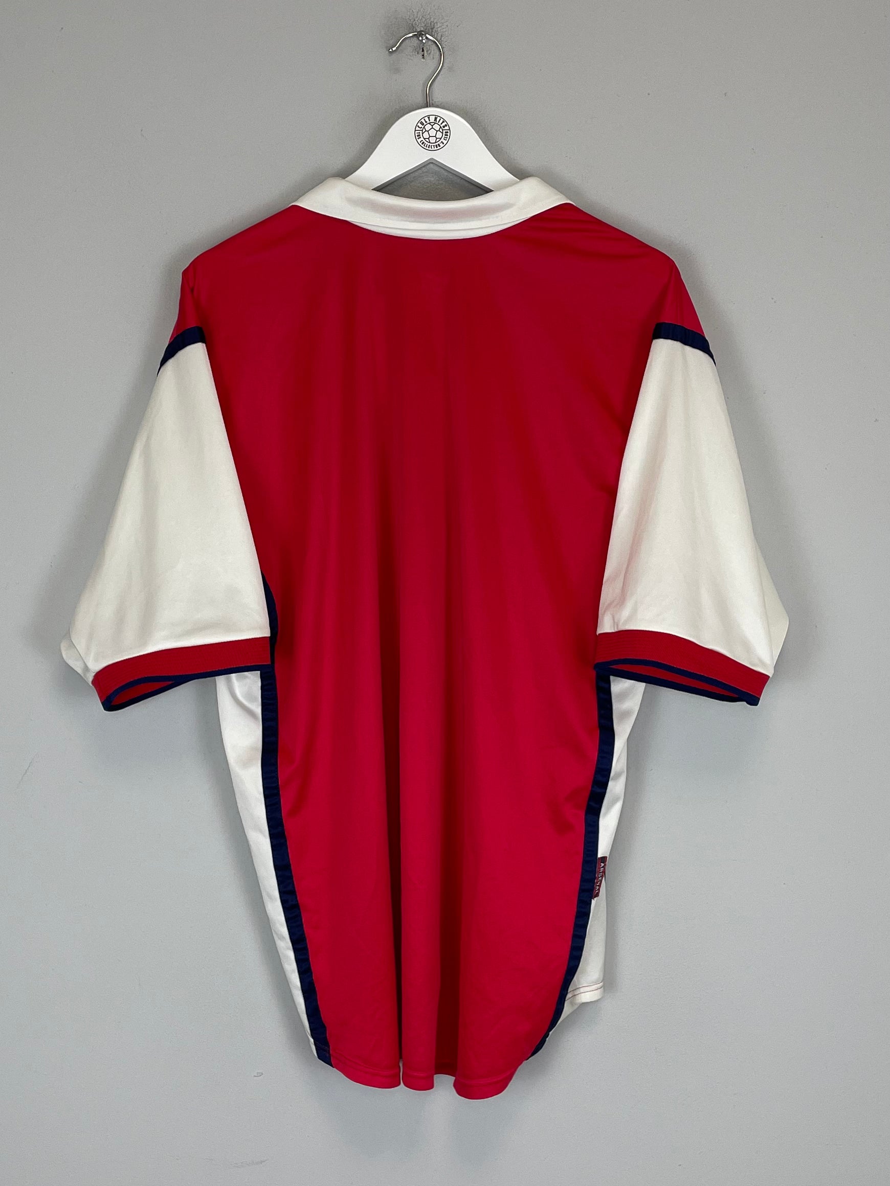 Shop 1999/00 ARSENAL HOME SHIRT (XL) NIKE, classic football shirts, vintage football shirts & retro soccer jerseys at Cult Kits