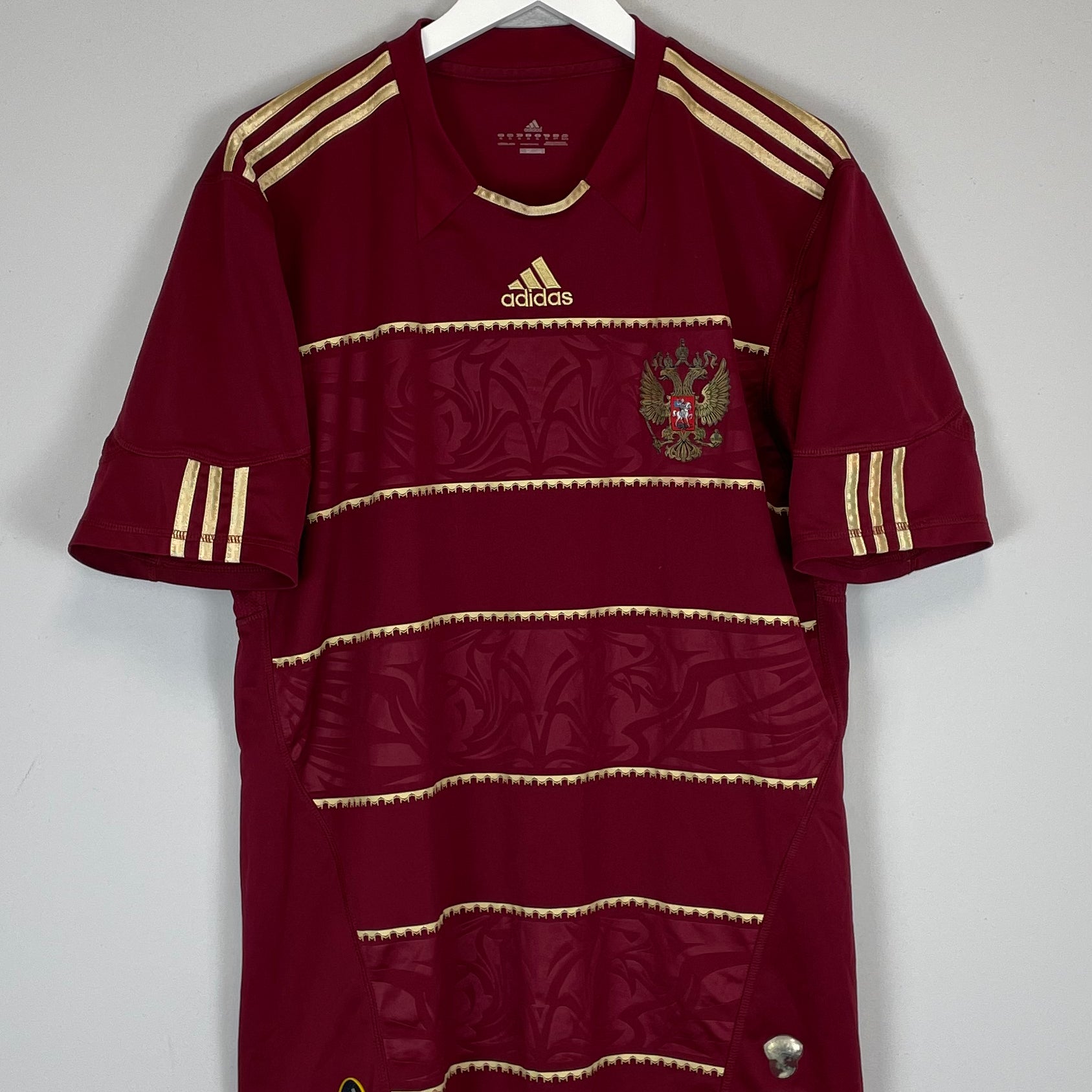 Shop 2009/10 RUSSIA HOME SHIRT (XL) ADIDAS, classic football shirts, vintage football shirts & retro soccer jerseys at Cult Kits