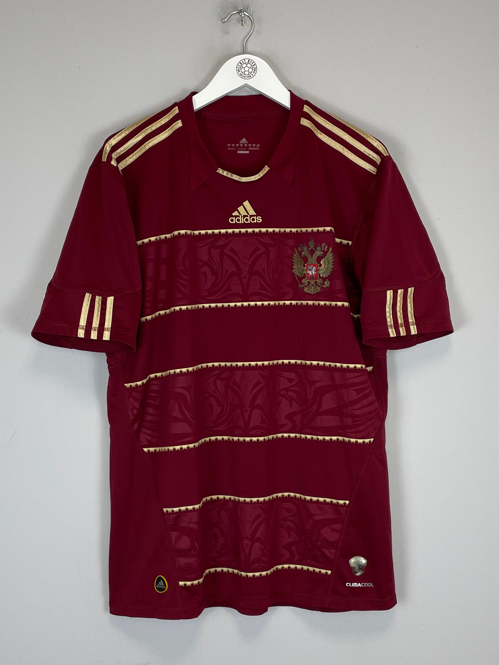 Shop 2009/10 RUSSIA HOME SHIRT (XL) ADIDAS, classic football shirts, vintage football shirts & retro soccer jerseys at Cult Kits