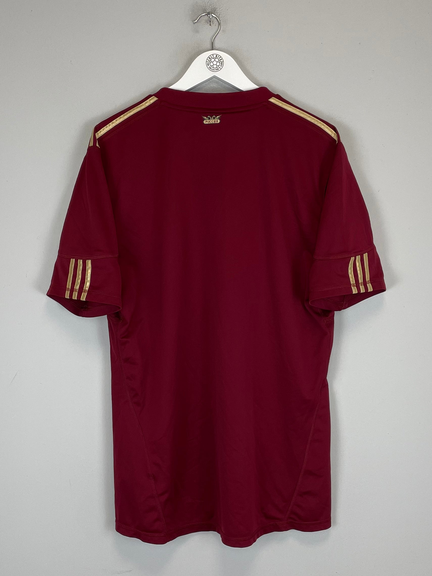 Shop 2009/10 RUSSIA HOME SHIRT (XL) ADIDAS, classic football shirts, vintage football shirts & retro soccer jerseys at Cult Kits