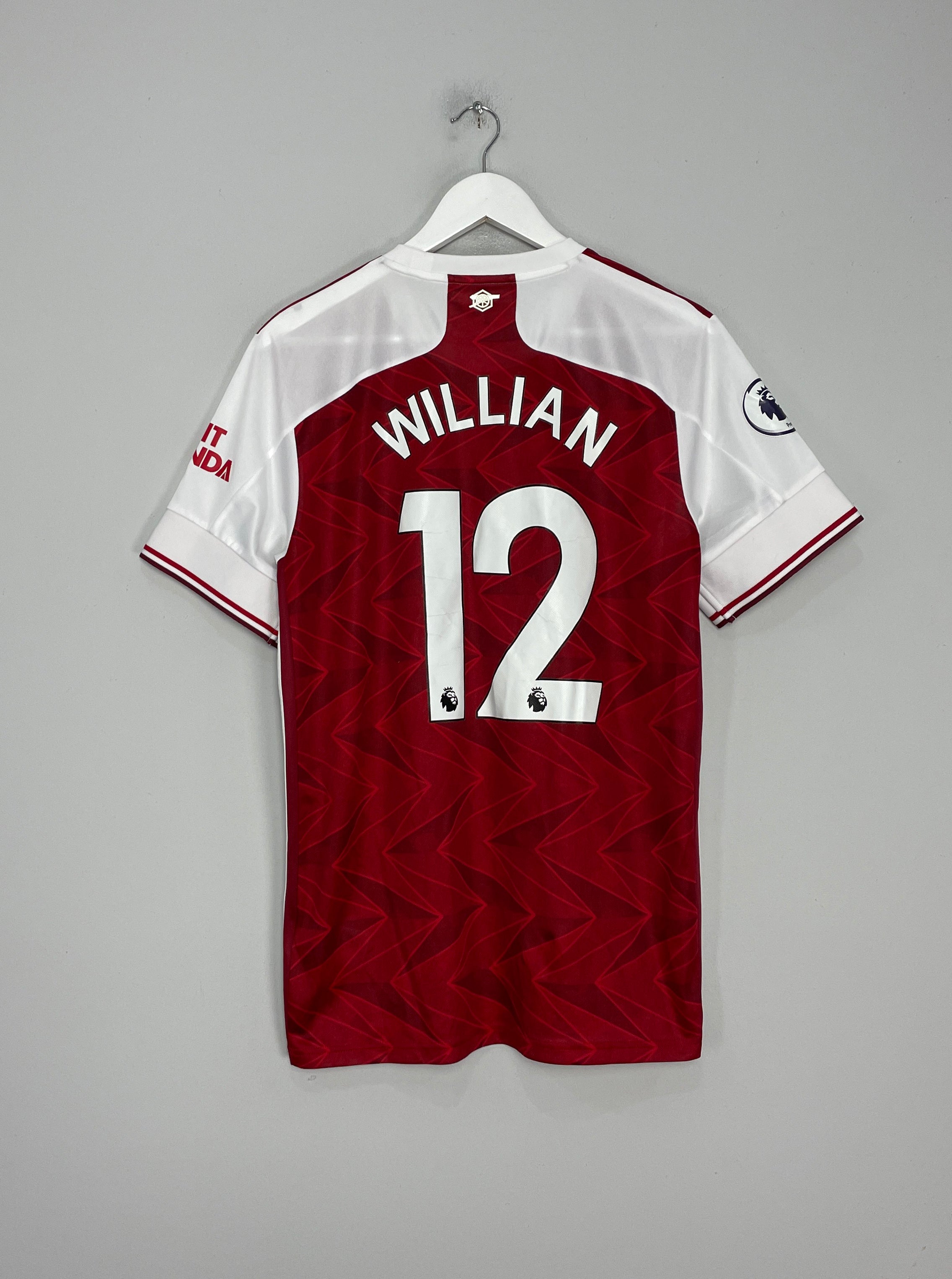 Shop 2020/21 ARSENAL WLLIAN #22 HOME SHIRT (L) ADIDAS, classic football shirts, vintage football shirts & retro soccer jerseys at Cult Kits