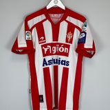 2008/09 SPORTING GIJON HOME SHIRT (L) ASTORE