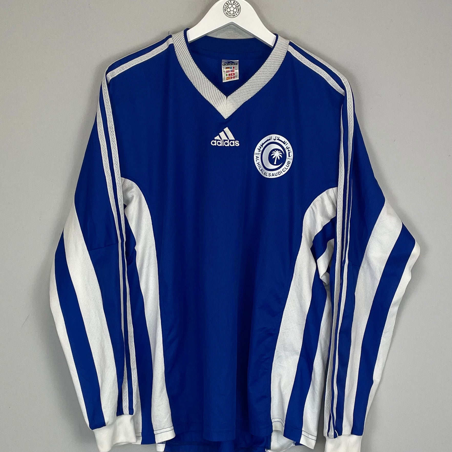 Shop 2001/02 AL HILAL L/S HOME SHIRT (L) ADIDAS, classic football shirts, vintage football shirts & retro soccer jerseys at Cult Kits