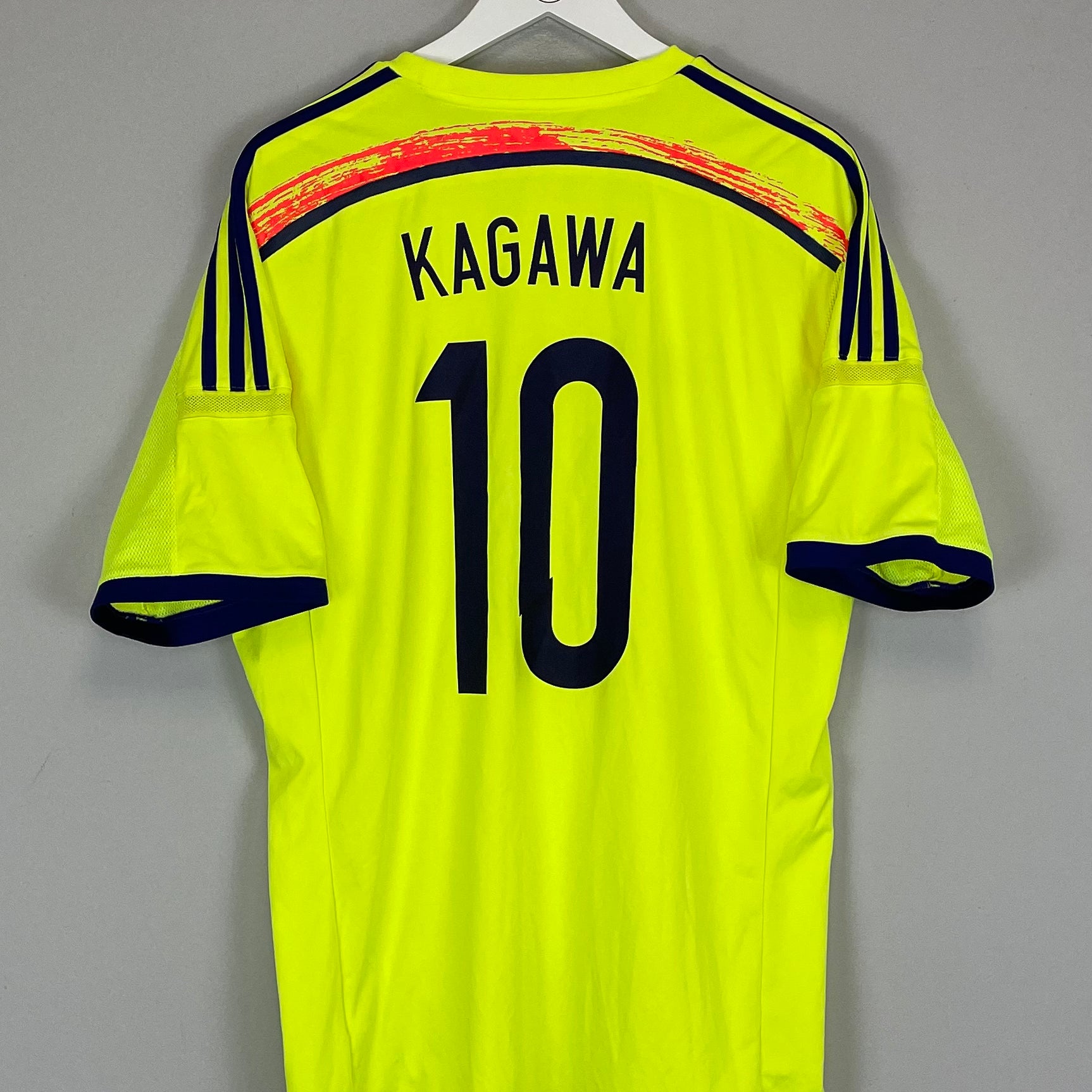 Shop 2014 JAPAN KAGAWA #10 AWAY SHIRT (XL) ADIDAS, classic football shirts, vintage football shirts & retro soccer jerseys at Cult Kits