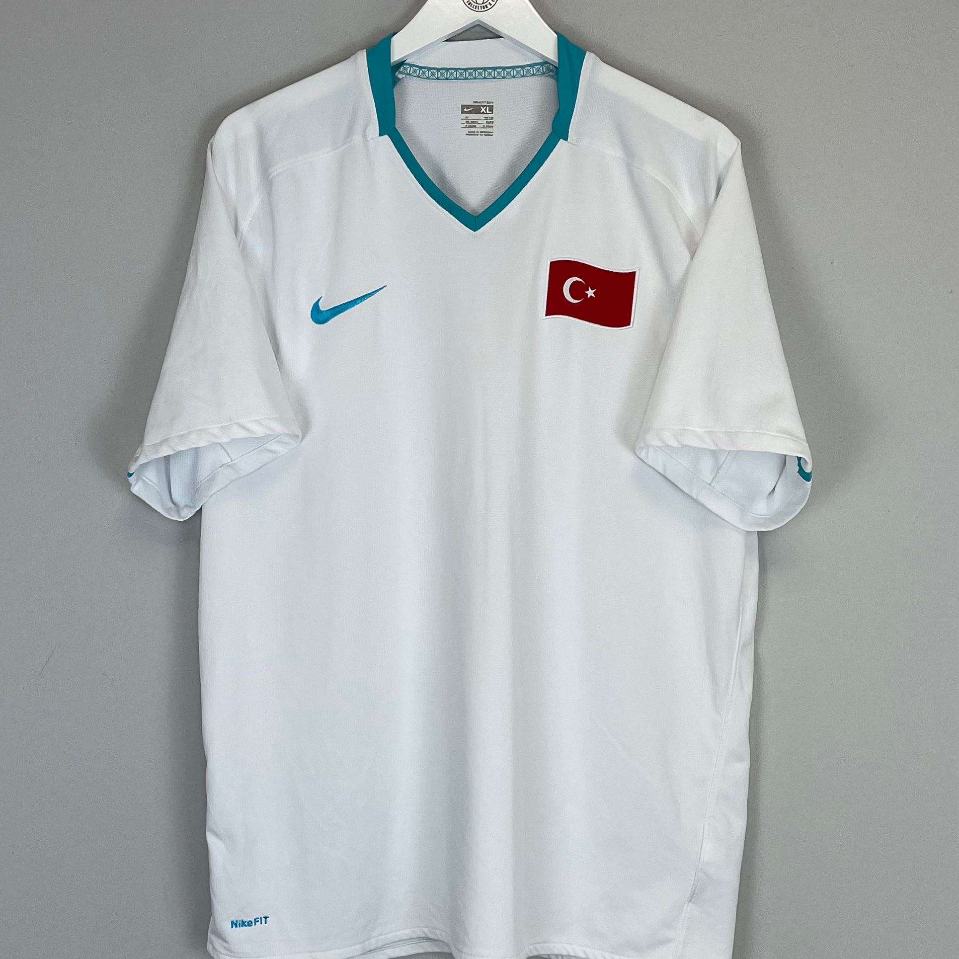 Shop 2008/09 TURKEY AWAY SHIRT (XL) NIKE, classic football shirts, vintage football shirts & retro soccer jerseys at Cult Kits
