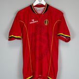 1997/98 BELGIUM HOME SHIRT (M) DIADORA