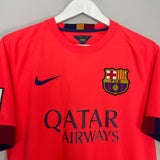 2014/15 BARCELONA MESSI #10 AWAY SHIRT (M) NIKE