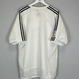Shop 2003/04 REAL MADRID HOME SHIRT (XXL) ADIDAS, classic football shirts, vintage football shirts & retro soccer jerseys at Cult Kits