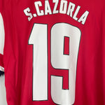 Shop 2012/14 ARSENAL S.CAZORLA #19 HOME SHIRT (L) NIKE, classic football shirts, vintage football shirts & retro soccer jerseys at Cult Kits