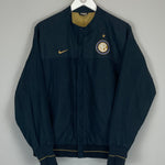 Shop 2008/09 INTER MILAN TRACK JACKET (M) NIKE, classic football shirts, vintage football shirts & retro soccer jerseys at Cult Kits