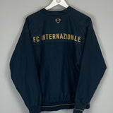 Shop 2008/09 INTER MILAN TRACK JACKET (M) NIKE, classic football shirts, vintage football shirts & retro soccer jerseys at Cult Kits