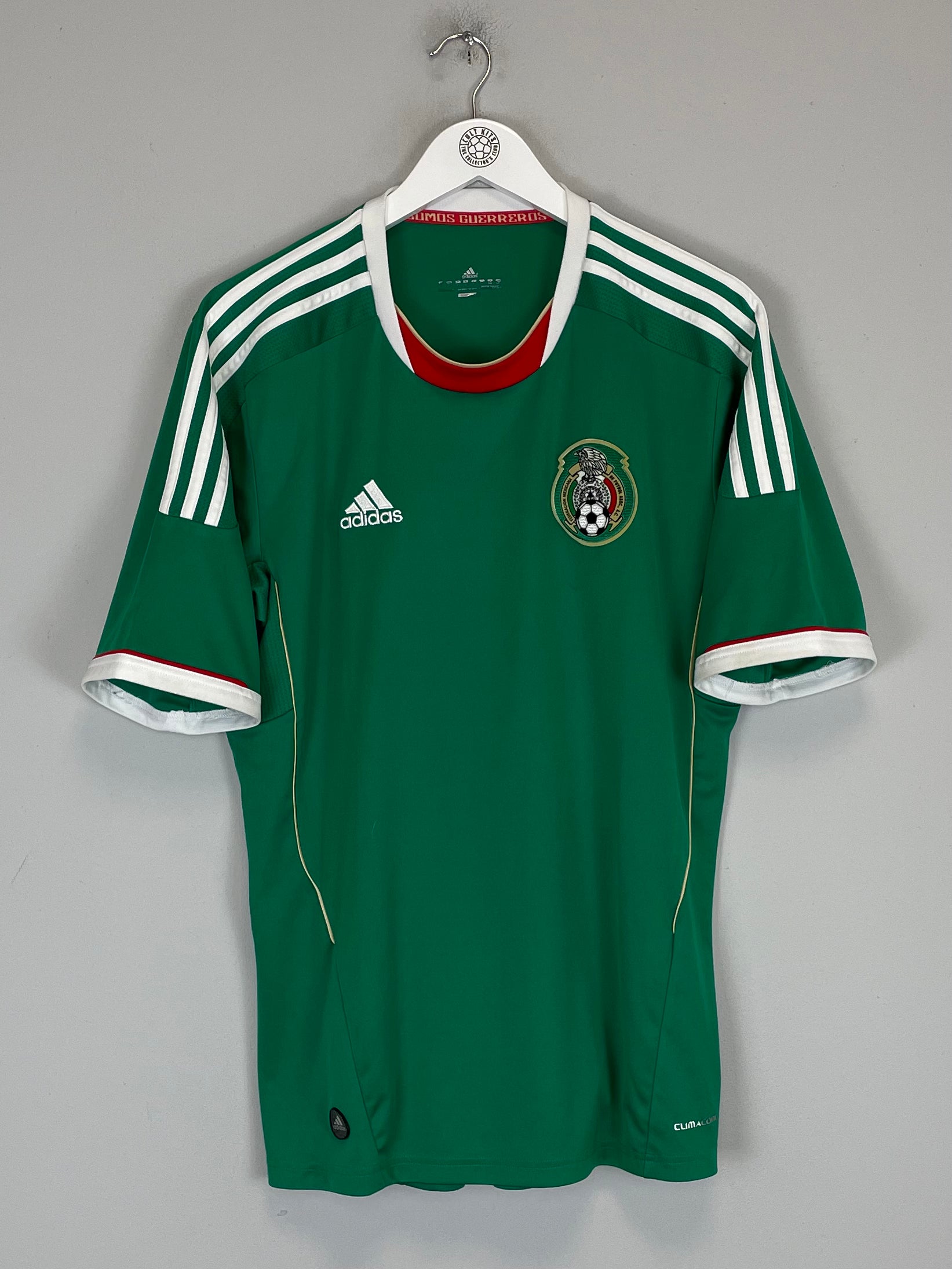 Shop 2011/13 MEXICO HOME SHIRT (L) ADIDAS, classic football shirts, vintage football shirts & retro soccer jerseys at Cult Kits