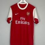 Shop 2010/11 ARSENAL VELA #11 HOME SHIRT (L) NIKE, classic football shirts, vintage football shirts & retro soccer jerseys at Cult Kits