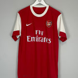 Shop 2010/11 ARSENAL VELA #11 HOME SHIRT (L) NIKE, classic football shirts, vintage football shirts & retro soccer jerseys at Cult Kits