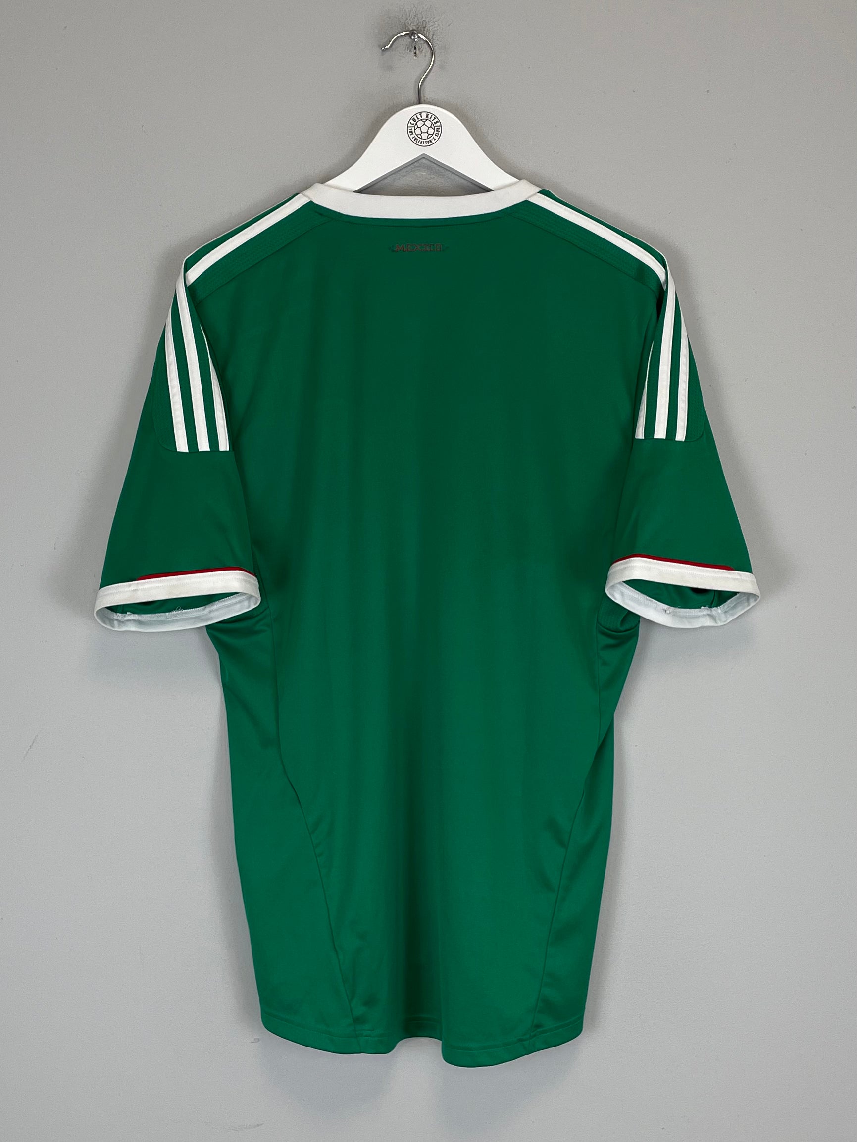 Shop 2011/13 MEXICO HOME SHIRT (L) ADIDAS, classic football shirts, vintage football shirts & retro soccer jerseys at Cult Kits