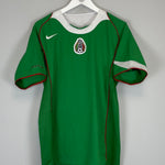 Shop 2004/06 MEXICO HOME SHIRT (M) NIKE, classic football shirts, vintage football shirts & retro soccer jerseys at Cult Kits