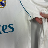 Shop 2017/18 REAL MADRID RONALDO #7 L/S HOME SHIRT (M) ADIDAS, classic football shirts, vintage football shirts & retro soccer jerseys at Cult Kits
