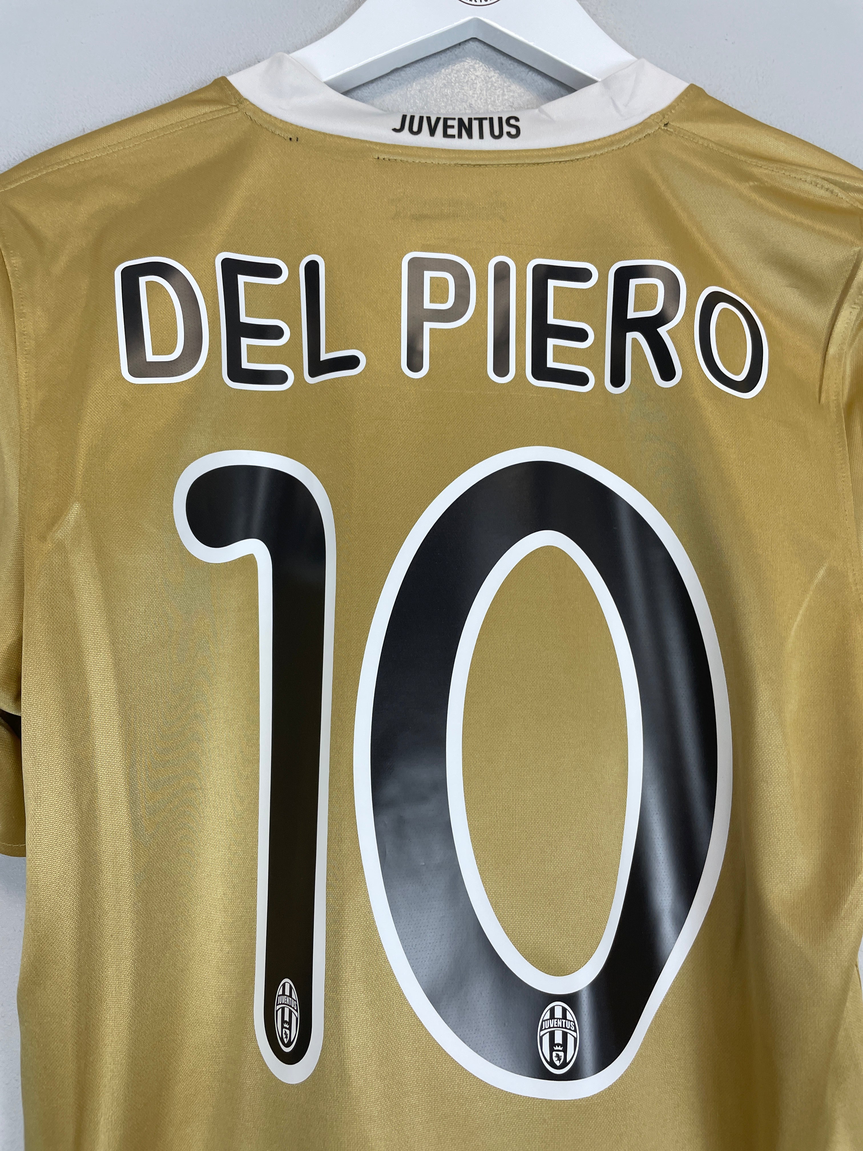 Shop 2008/09 JUVENTUS DEL PIERO #10 AWAY SHIRT (S) NIKE, classic football shirts, vintage football shirts & retro soccer jerseys at Cult Kits