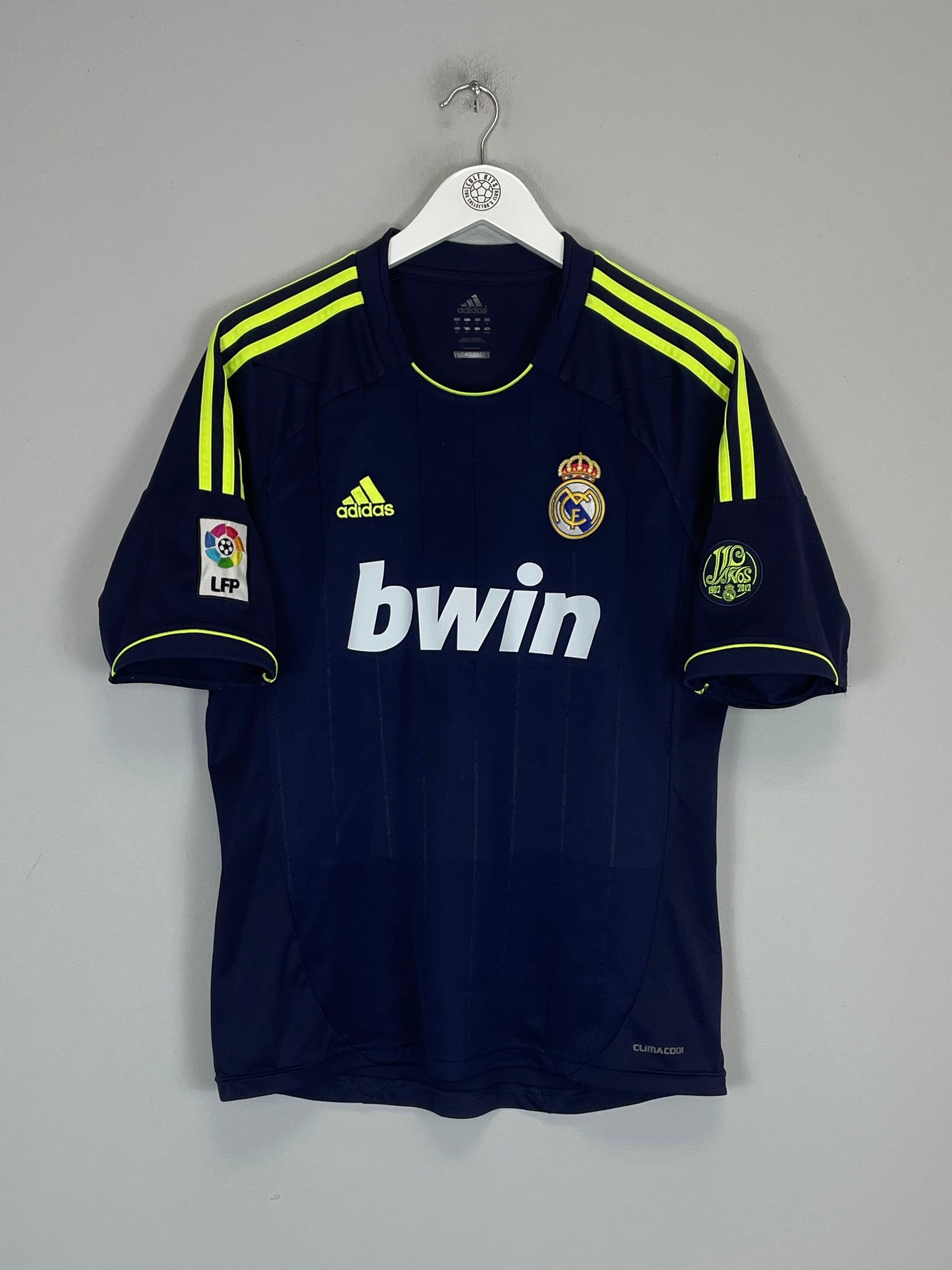 Shop 2012/13 REAL MADRID RONALDO #7 AWAY SHIRT (M) ADIDAS, classic football shirts, vintage football shirts & retro soccer jerseys at Cult Kits